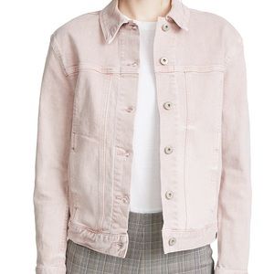 Baldwin Denim Jacket Silly Putty Pink
